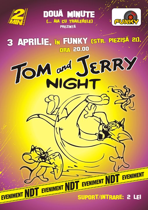 Tom & Jerry Night @ Funky Bar