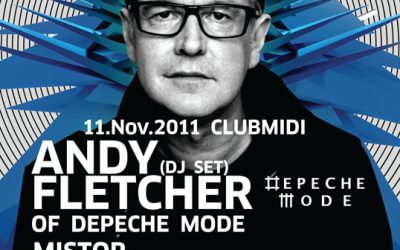 Andy Fletcher of Depeche Mode @ Club Midi