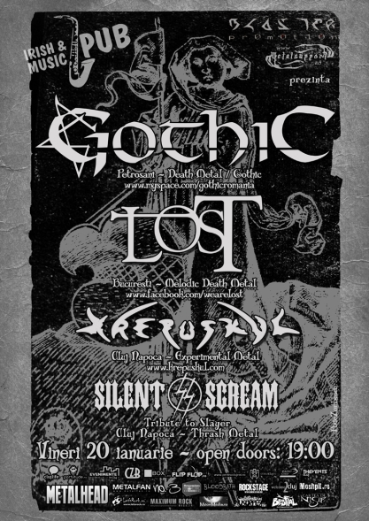 Gothic, L.O.S.T., Krepuskul şi Silent Scream
