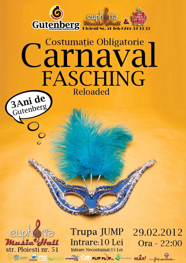 Carnaval Fasching Reloaded @ Euphoria Music Hall