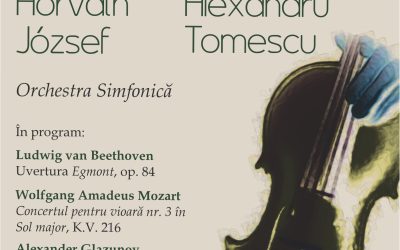Orchestra Simfonica alaturi de violonistul Alexandru Tomescu