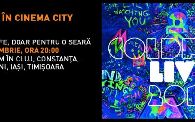 Coldplay live @ Cinema City