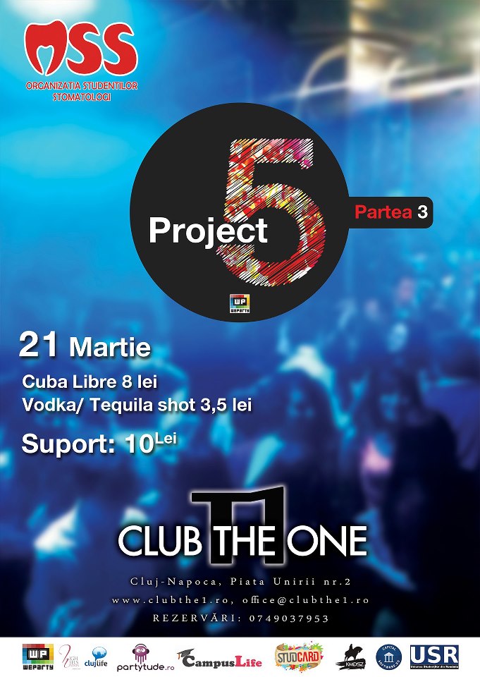 Project 5 – part #3 @ Club The One