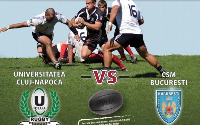 Rugby: U Cluj – CSM Bucuresti @ Cluj Arena