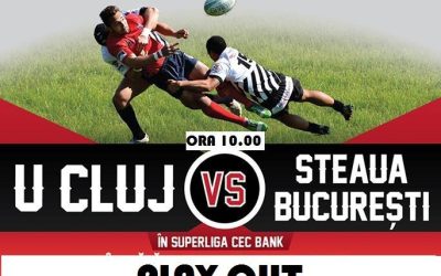 Rugby: ”U” Cluj – Steaua Bucureşti