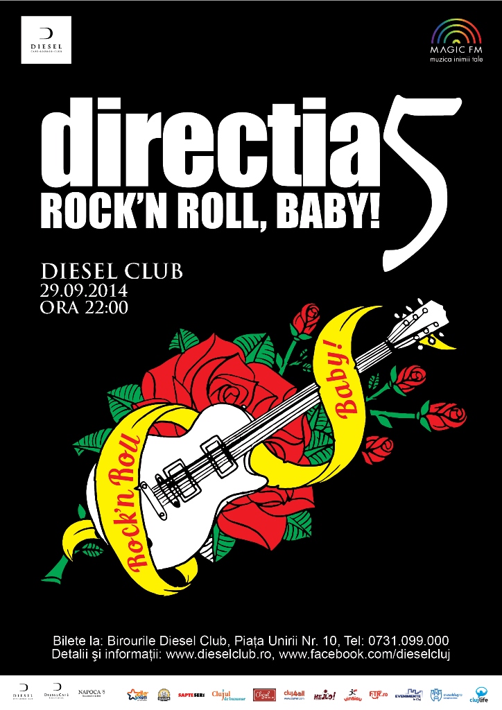Directia 5 – Rock’n roll, baby @ Diesel Club