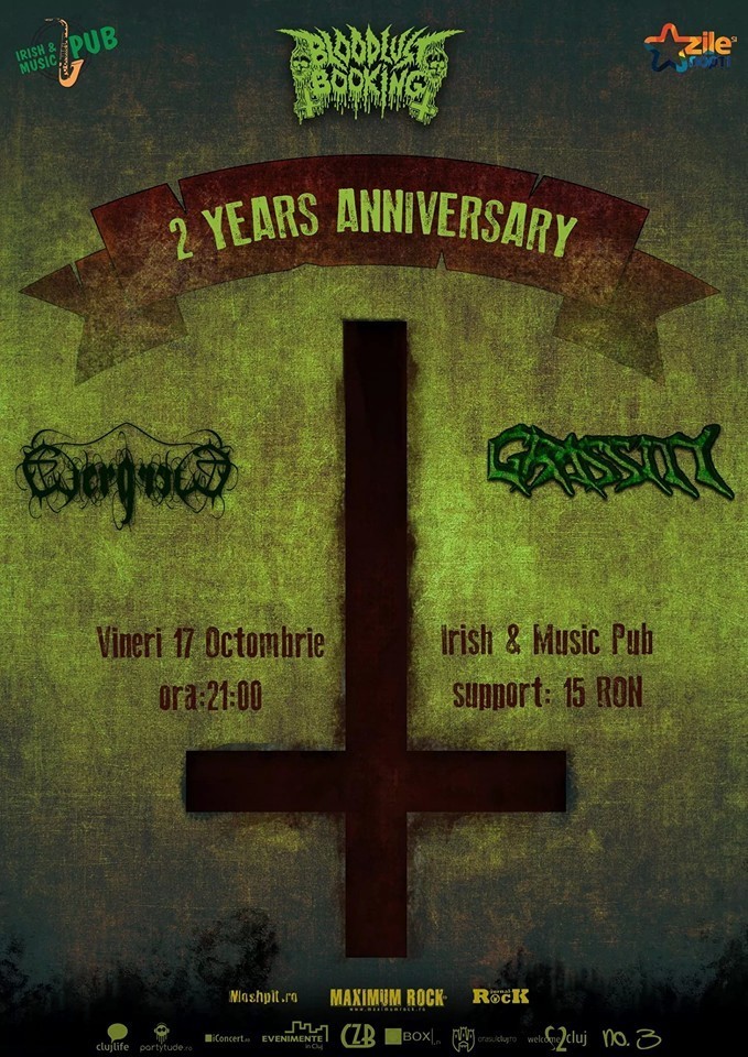 Bloodlust Booking 2 years anniversary