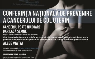 Conferința Națională de Prevenire a Cancerului de Col Uterin
