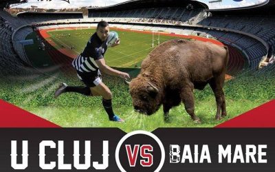 Rugby: U Cluj – CSM Baia Mare
