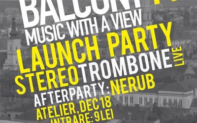 Lansare BalconyTV @ Atelier Cafe