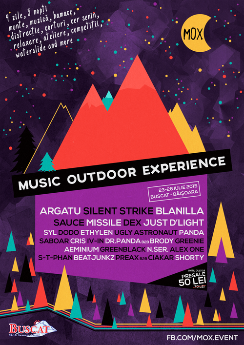 Music Outdoor Experience 2015 @ Muntele Băișorii