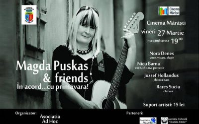 Magda Puskas & Friends @ Cinema Mărăşti