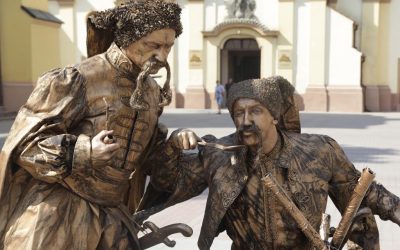 Clujul a devenit, pentru câteva zile, centrul european al statuilor vivante
