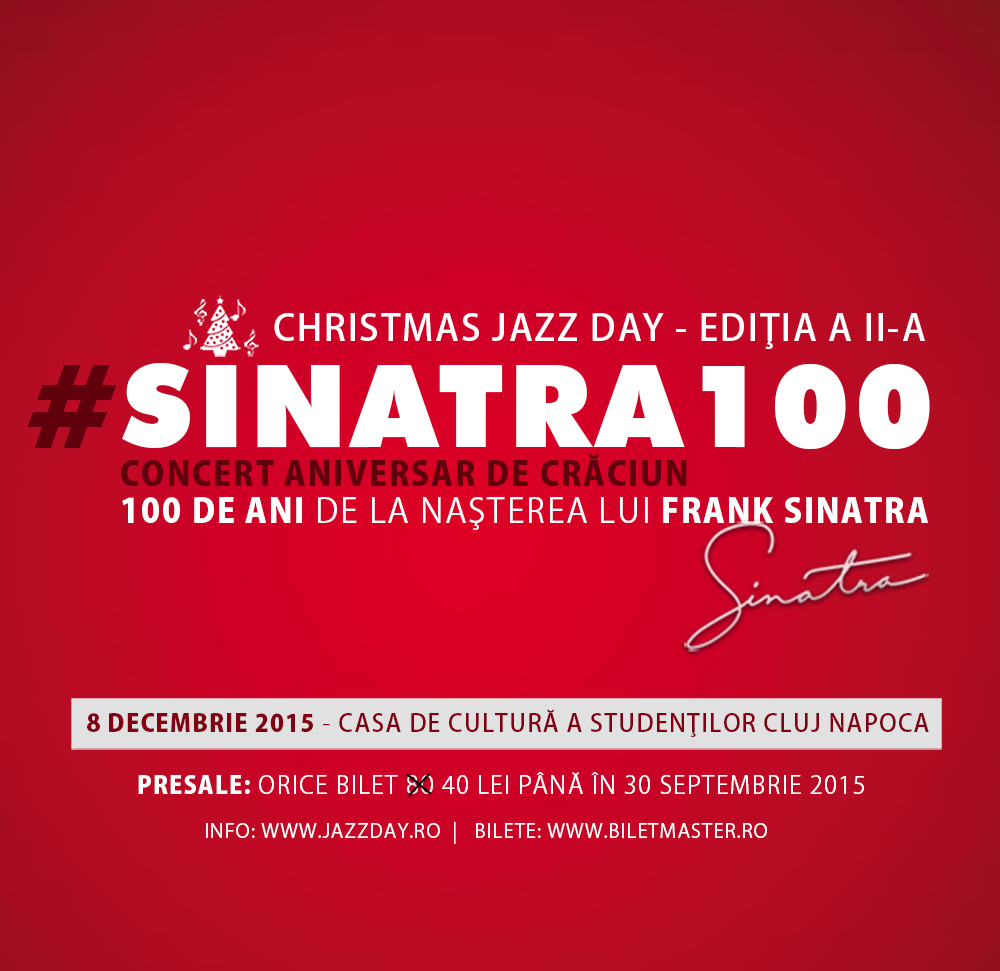 Concert excentric de jazz pentru 100 de ani SINATRA