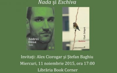 Andrei Dósa și Vlad Drăgoi @ Book Corner Librarium