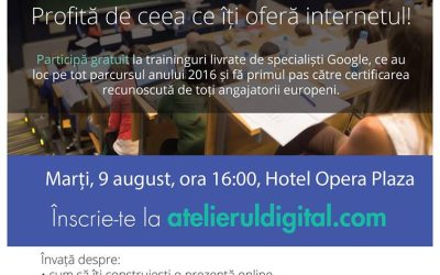 Atelierul Digital @ Hotel Opera Plaza