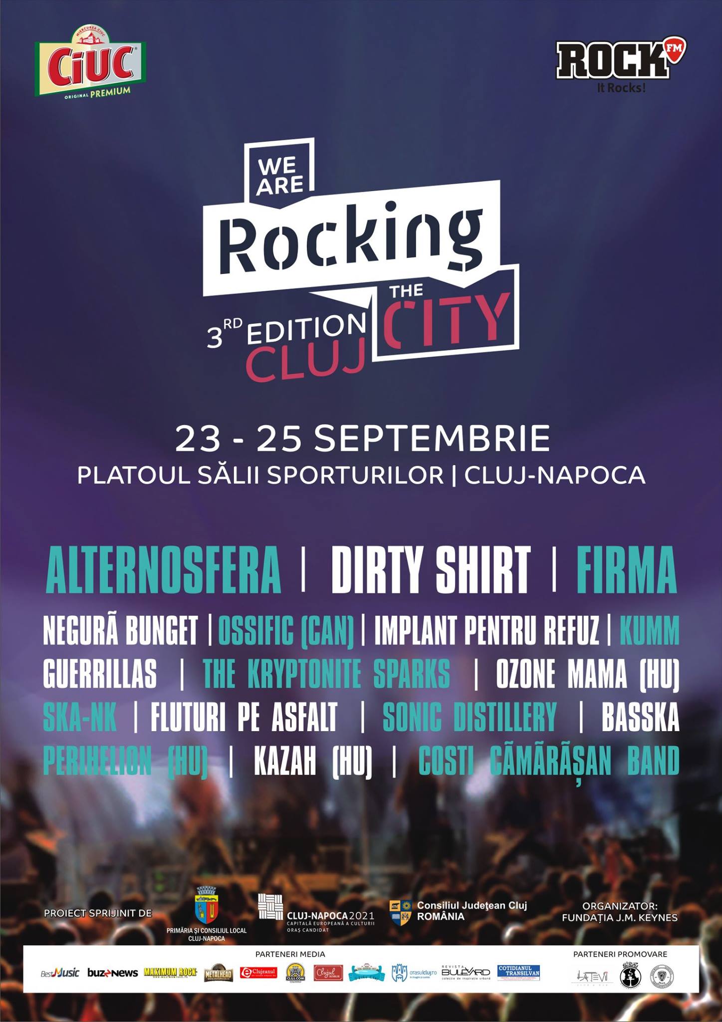 We are Rocking the City @ Platoul Sălii Sporturilor