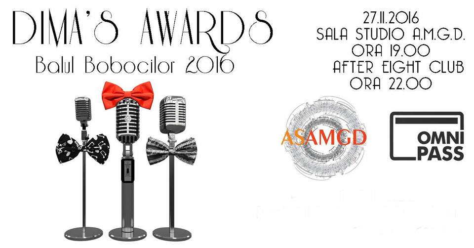 Dima’s Awards – Balul Bobocilor 2016 AMGD