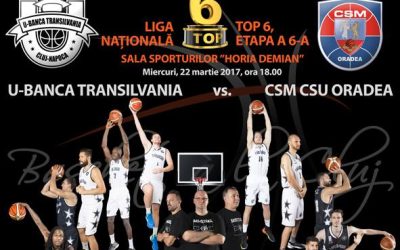 U-Banca Transilvania – CSM CSU Oradea @ Sala Sporturilor