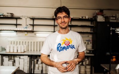 Interviu cu Andrei Gârba, ceramistul care a conceput cănile din multe cafenele clujene