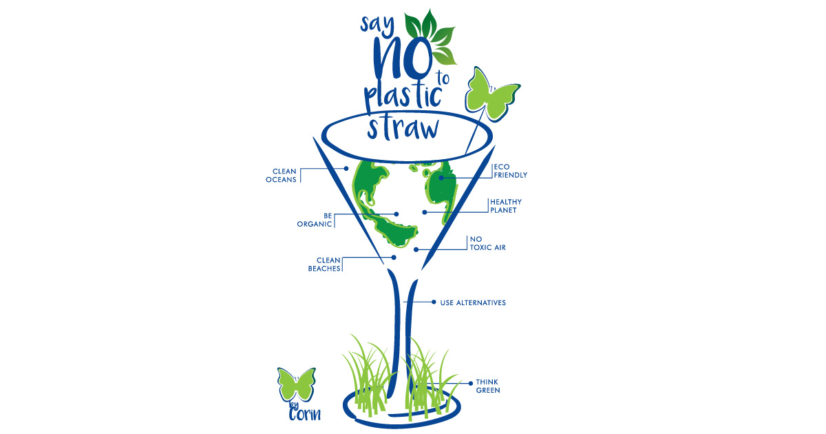 #RefuseTheStraw: De ce încă ai un pai de plastic în băutura ta?