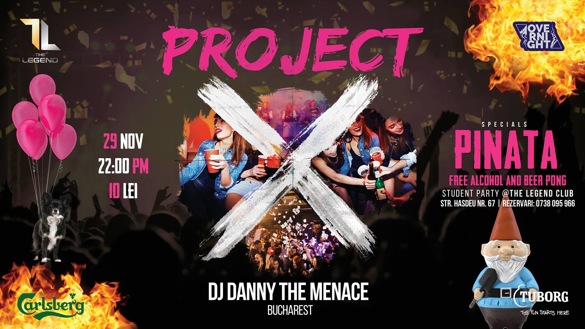 Project X By Overnight Events Evenimente Din Cluj Napoca