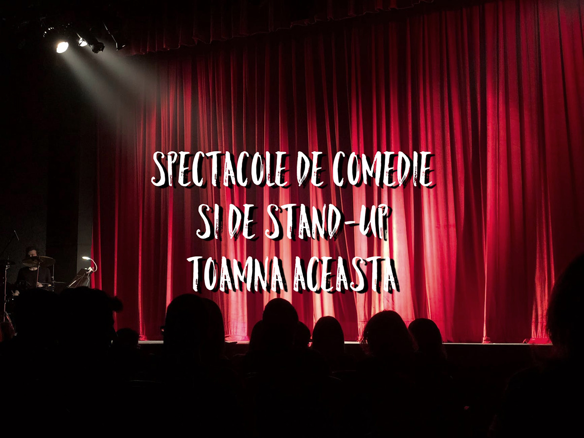 9 spectacole de stand-up comedy și de tip comedie în această toamnă la Cluj