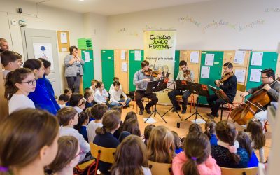 Muzica clasică devine mai atractivă copiilor din Cluj, la Classic Junior Festival