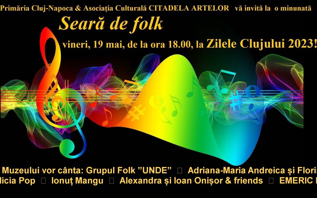 Concert FOLK la Zilele Clujului 2023